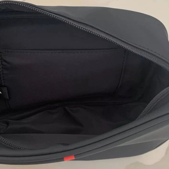 Prada Luna Rossa Ocean Pouch Charcoal Black Travel Toiletry Bag & Dust Bag NEW - Picture 5 of 7